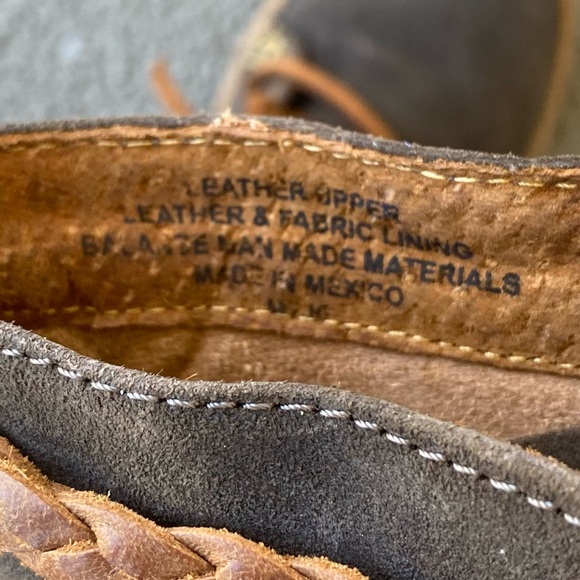 Born Temple Rust Suede Leather Ankle Boots Women’s 6 Boho F32529 - Picture 12 of 14